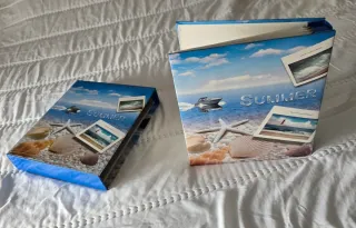 Álbum de fotos diseño mar