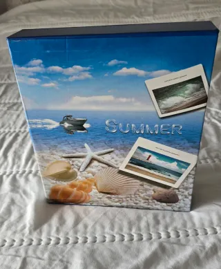 Álbum de fotos diseño mar