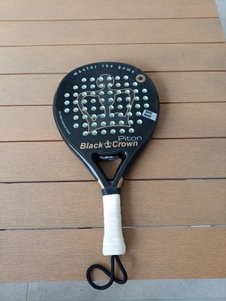 Pala de pádel Black Crown Piton