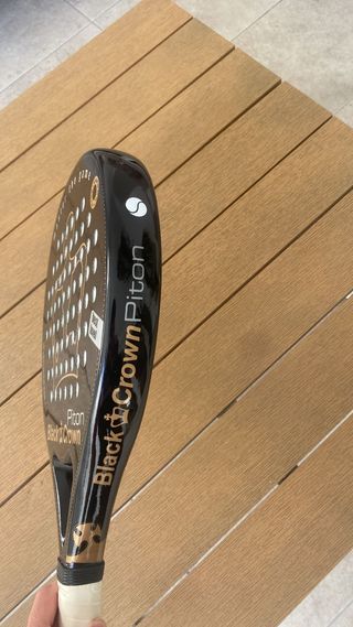 Pala de pádel Black Crown Piton