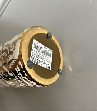 Jarrón Zara Home Dorado