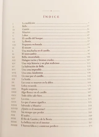 Libro La Bella y la Bestia