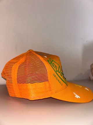 Berretto Von Dutch Arancione Unisex Nuovo
