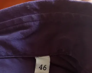 Camicia viola da donna