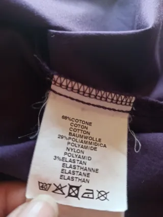 Camicia viola da donna