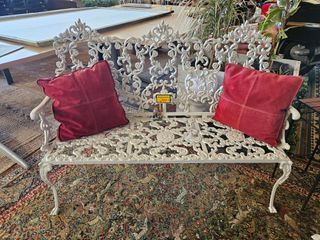 Bancos de ferro para jardim