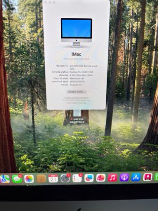 iMac Retina 4K 2019 - Ottime Condizioni