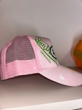 Berretto Van Dutch Rosa Unisex Nuovo