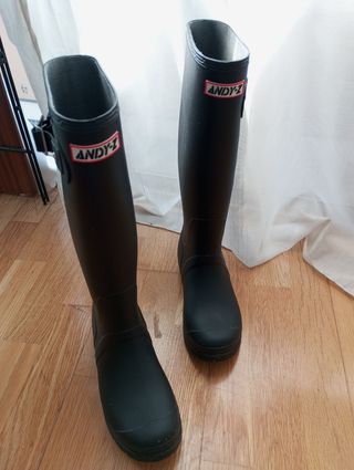 Botas altas de agua tipo Hunter  color negro