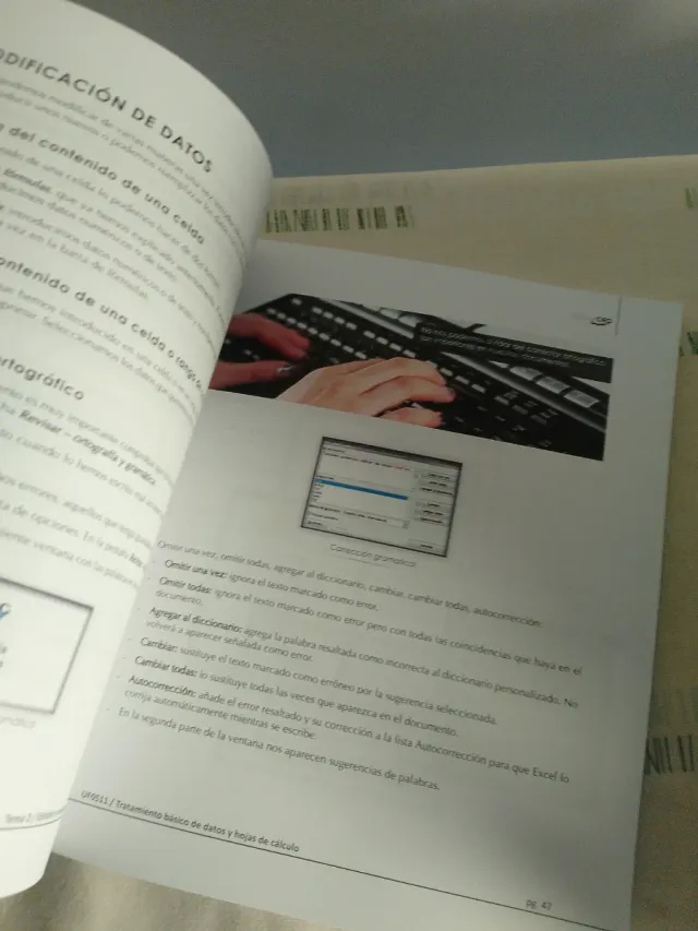 Manual. Tratamiento básico de datos y hojas de ...