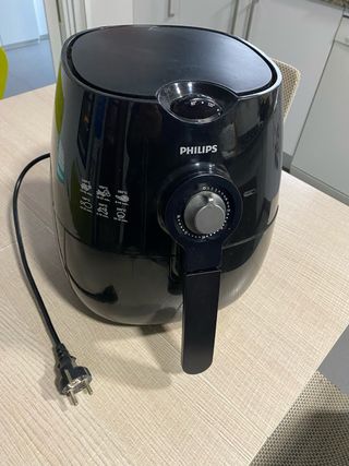 Freidora de aire Philips negra