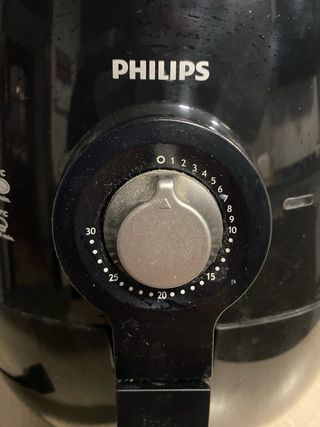 Freidora de aire Philips negra