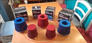 Filtros de Ar Desportivos (1 Unidade)