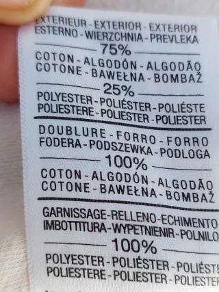 Saco bebé . Medidas en descripción