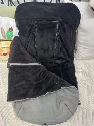 Saco Carro Bebé Jane Gris Estrella