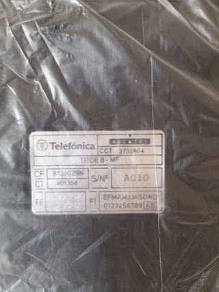 TELÉFONO TEIDE B MF BLANCO A ESTRENAR. TELEFÓNICA