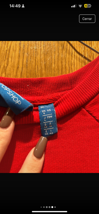 Sudadera Adidas Topshop Edición Especial Talla L