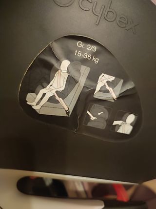 Silla coche Cybex rosa - M-FIX