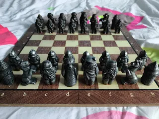 Ajedrez Metálico Coleccionable