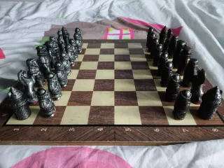 Ajedrez Metálico Coleccionable