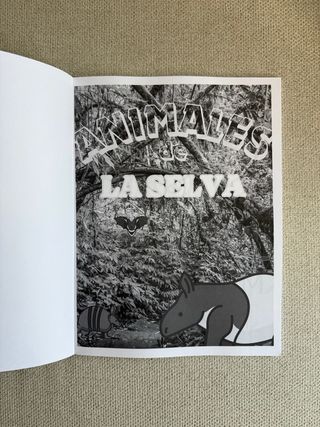 Escribe y colorea: Animales del mundo
