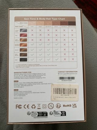 Epilatore Luce Pulsata Innoza D-1176