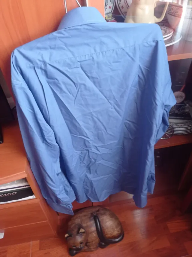 2 Camisas El Corte Inglés Azul Talla 39
