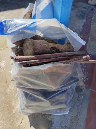 Sacos de leña de olivo 15kg