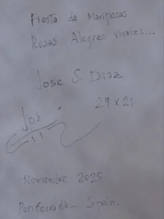 Arte original abstracto rosa