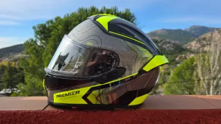 Casco Moto Premier Evoluzione DK Y Talla L