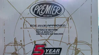 Casco Moto Premier Evoluzione DK Y Talla L