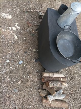 Cocina antigua de leña un modelo exclusivo.