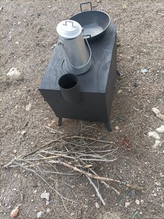 Cocina antigua de leña un modelo exclusivo.