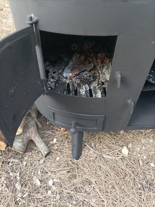 Cocina antigua de leña un modelo exclusivo.