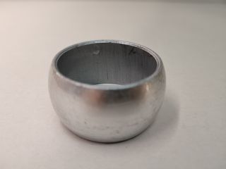 Servilleteros Aros Plateados Metálicos