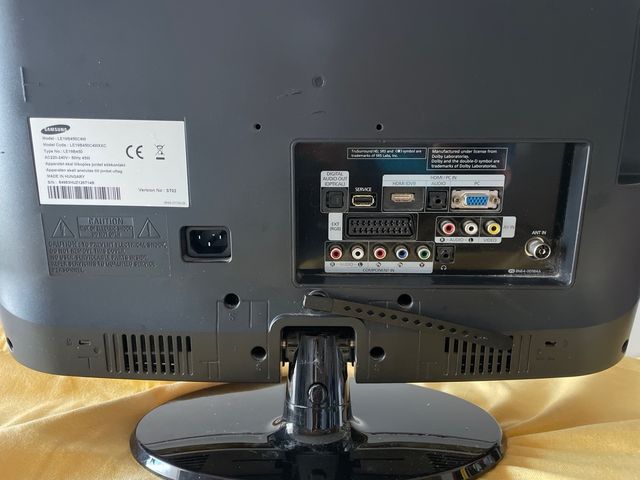 Televisor Samsung Nero e Dorato