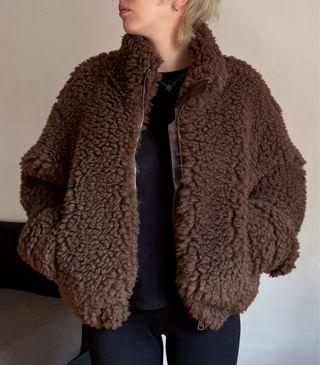 Balenciaga teddy marrón. Apta para embarazadas