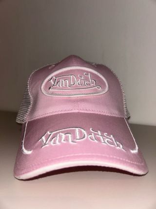 Berretto Von Dutch Rosa Rete Unisex Nuovo