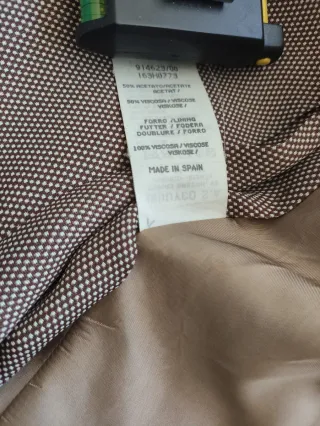Traje Chaqueta y Pantalón Talla 40