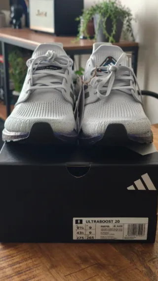 Adidas Ultraboost 20 Gris/Morado Talla 43