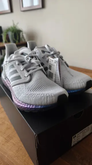 Adidas Ultraboost 20 Gris/Morado Talla 43