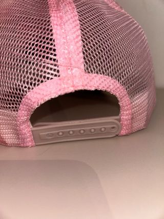 Berretto Von Dutch righe rosa unisex