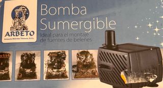 Bomba Sumergible Arbeto para Fuentes Belenes