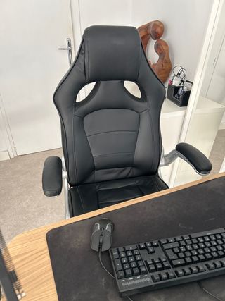 Silla Gaming Escritorio Negra