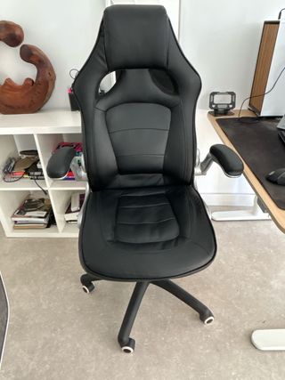 Silla Gaming Escritorio Negra