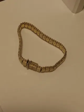 Pulsera vintage dorada