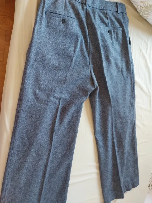 Pantalón Mango Gris