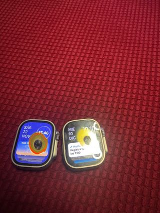 Apple Watch Negro y Dorado