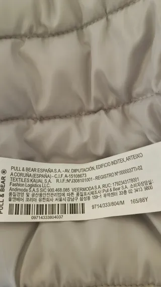 Chaqueta Pull&Bear acolchada fina