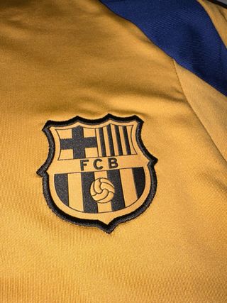 Sudadera Nike FC Barcelona Dorada Talla L